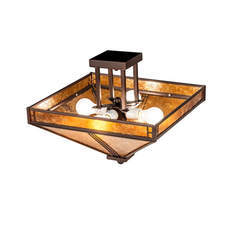 Prairie Loft 4 - Light Semi Flush Mount