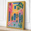 Courtyard in Colour Modern - Wrapped Canvas-1750994724-1750994725