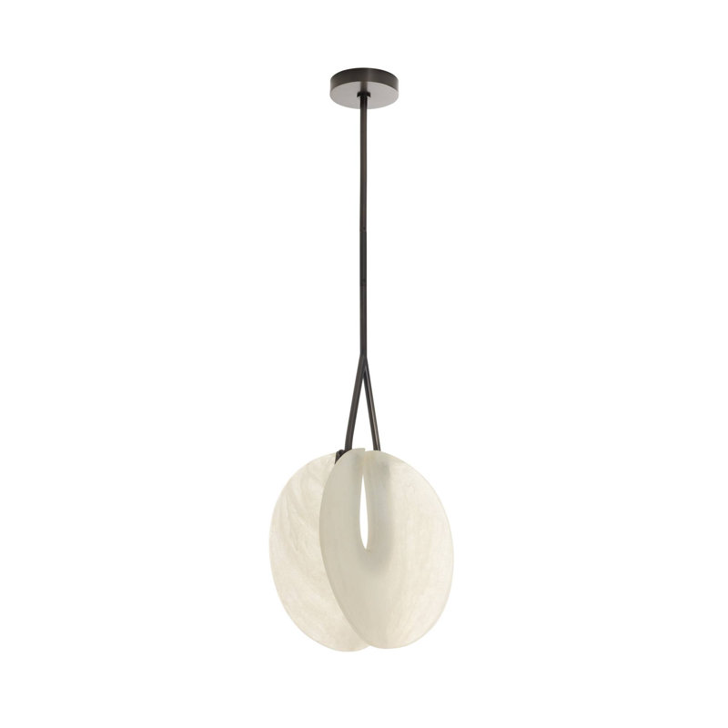 Tyche Pendant, Matte Swirl