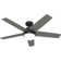 Hunter 52 inch Damp Rated Ceiling Fan with LED Light Kit and Handheld Remote