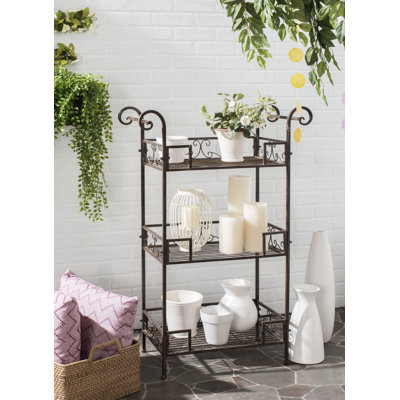Noreen Outdoor 3 Tier Shelf