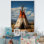 Impression sur toile Coral Native Tipi Sage Wages - Cityscapes