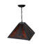 Luminaire suspendu pour 2 lumières unique