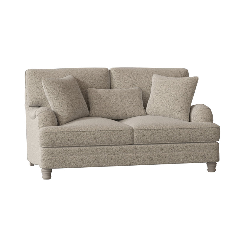 Tarleton Loveseat, Blanca, White 5555-000