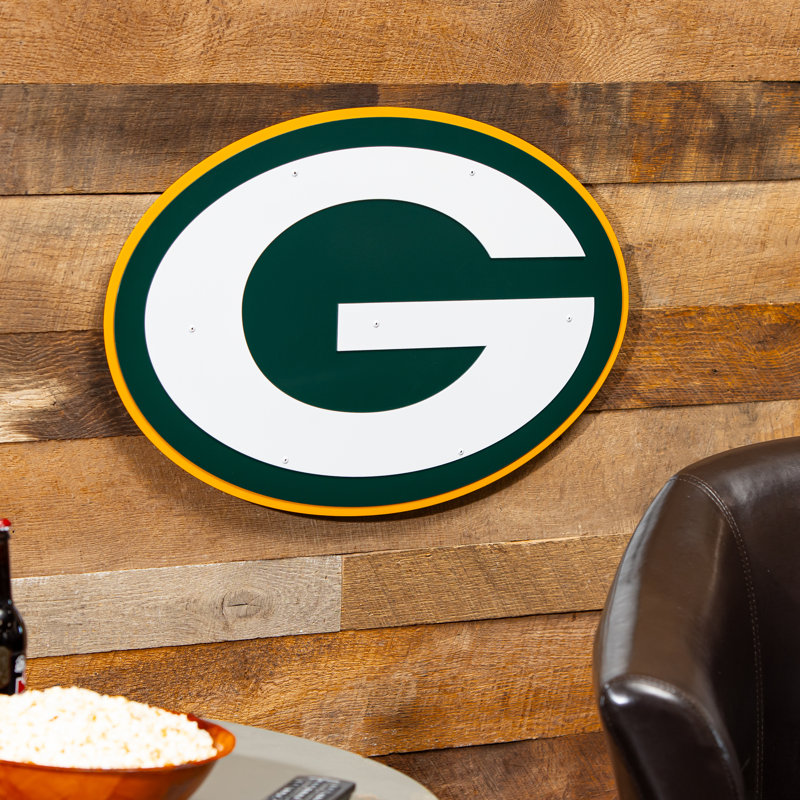 Art mural en métal Green Bay Packers