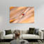 Ladybug In Golden Delicate Vibrant Contemporary Ladybug Nature Spring Wall Art Print by Thierry Dufour - Print-1694729727