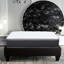 Matelas King de 30 cm (12 po) - Ressorts ensachés et mousse à mémoire de forme infusée de gel, réduction des transferts de mouvement, sommeil confortable, blanc, États-Unis, surface de couchage barrière en rayonne, housse, installation facile-136050863-136050866