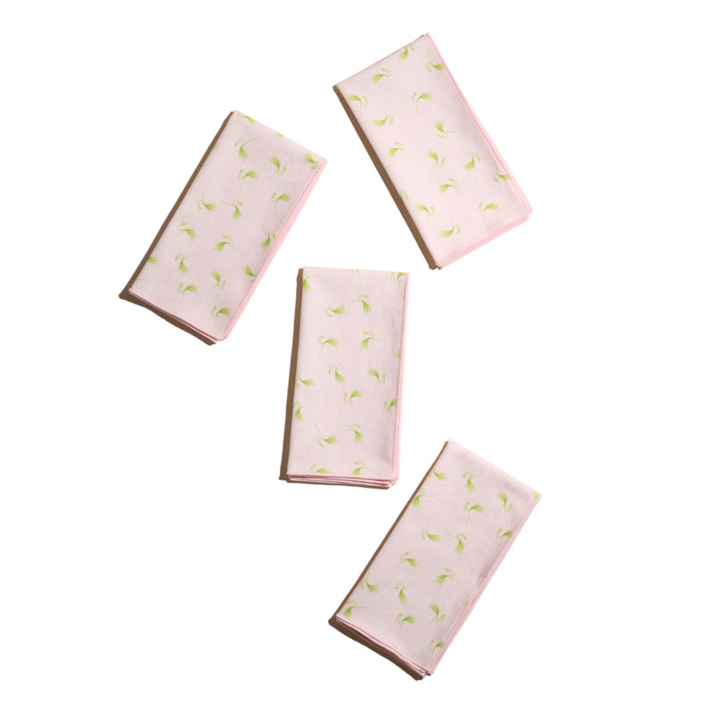 Flamingo Pin Napkins