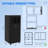 HomCom 8000 BTU Portable Air Conditioner for 345 Square Feet with Remote Included