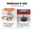 VEVOR Manual Slow Masticating & Cold Press Juicer