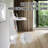 White Floor Standing Fold Down Desk