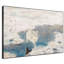«Snow Hare in Winter Landscape Wildlife Home Decor Extra Large», reproduction d'art encadrée (assemblage requis)-105504152