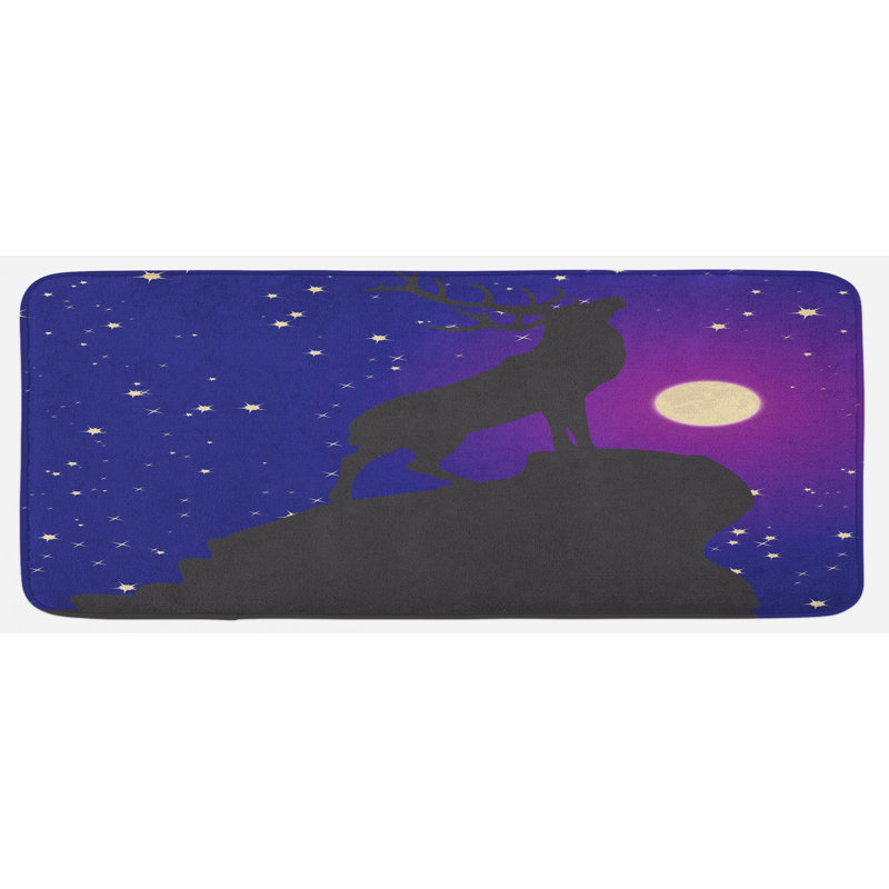 Tapis de cuisine pour la chasse cerf