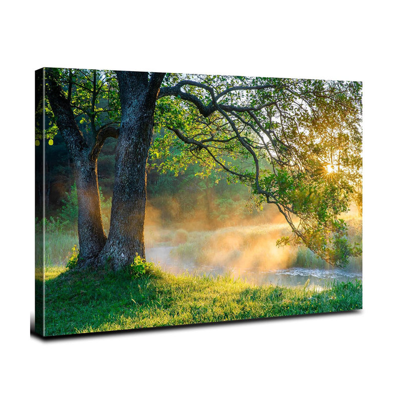 Wrapped Canvas Painting