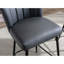 Cayenne Upholstered Counter Stool with Metal Frame-434132687