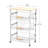 Nyleve 17.13'' H x 12.01'' W Utility Cart with Wheels