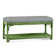 Summer Retreat Wicker Shelf Storage Bench