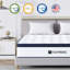 Matelas en sommeil profond dans une boîte, matelas hybride doux avec mousse à mémoire de forme et ressorts ensachés, idéal pour une bonne nuit de sommeil-12991170-12991180