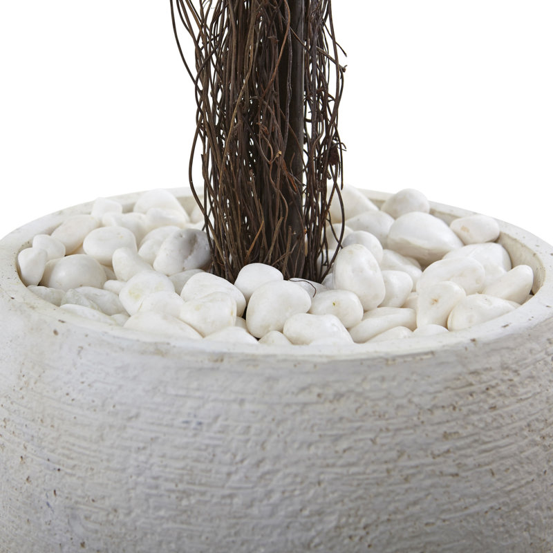 Topiaire en mousse artificiel 28" en pot de fleurs