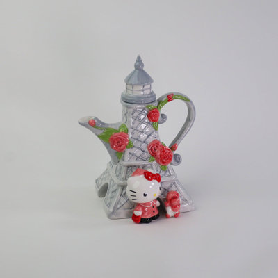 Hello Kitty Bonjour Paris Teapot