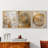 Abstract  Series  LIX  -Set Of 3 Framed Giclee Prints -Ready to Hang-107251905-107251903