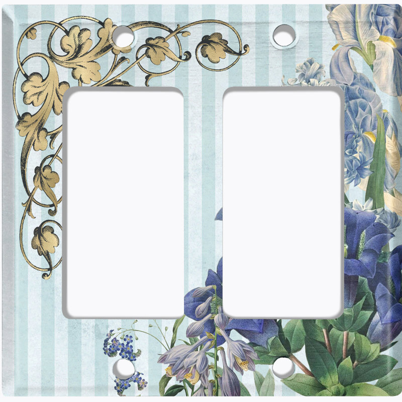 Landscape & Nature 2 - Gang Toggle Light Switch Standard Wall Plate