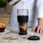 Gobelet de voyage à double paroi en verre avec couvercle en verre, tasse à café et thé isotherme réutilisable-55287174-55287177
