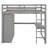 Avoca Kids Full Loft Bed with Drawers-1240829391