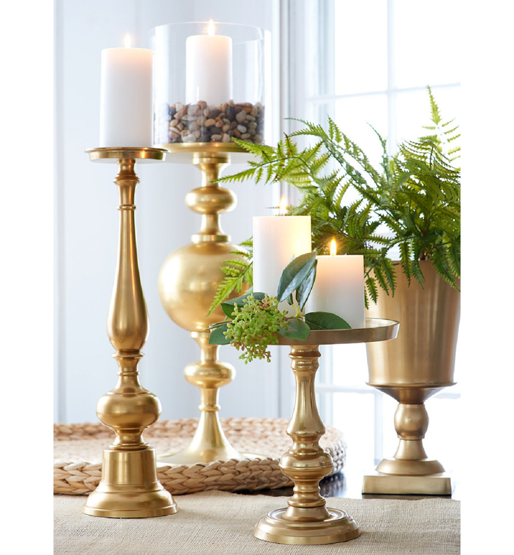 10.5'' H Metal Fireplace Dish House of Hampton®