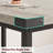 GAOMON Extendable Dining Table Set for 4, Dining Table Set with Two Upholstered Benches for 6, Large Expandable Kitchen Table Set for Apartment, Small Space Rustic Grey
