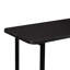 Console moderne 70-87 pouces avec 2 tablettes noires | Idée de cadeau-899600695