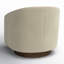 Fauteuil demi-tonneau pivotant Bennett-2109171643