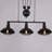 Hollman 3 - Light Kitchen Island Pendant