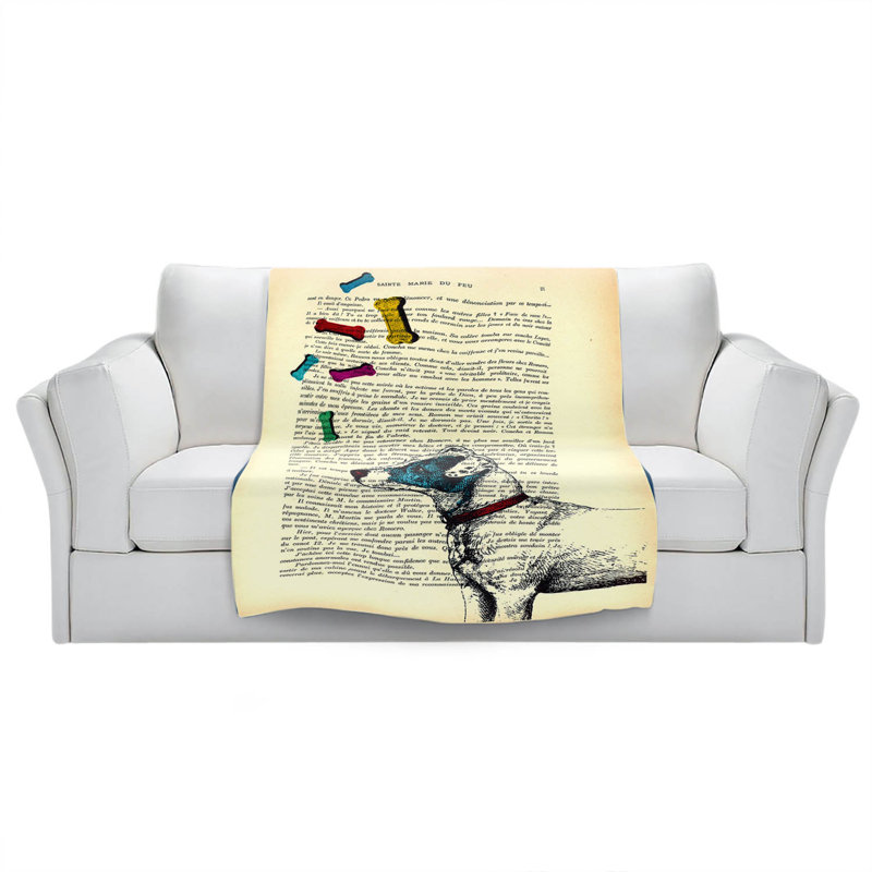  Couverture Jack Russell, 51 po x 60 po