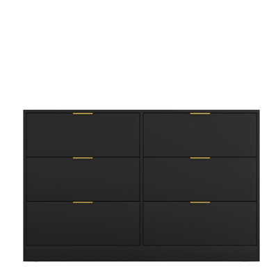 Commode 6 tiroirs pour chambre à coucher