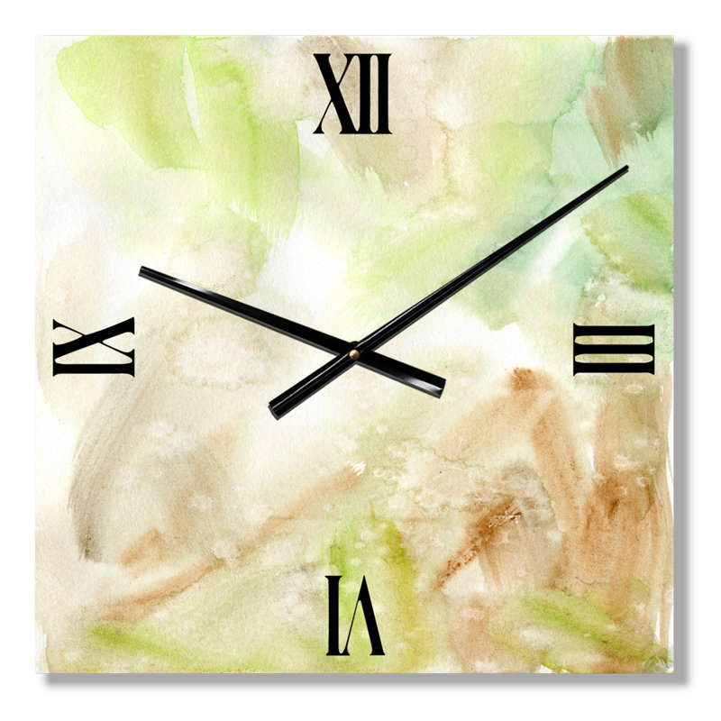 Horloge murale pastel, Moyen