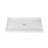 WOODBRIDGE 60"×32" Solid Surface Single Threshold Shower Pan Base in White, Drain Cover Included, Slip-Resistant-121709170