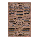 One-of-a-Kind 4' 2" X 6' 1" Hand Knotted Area Rug