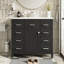 Meuble-lavabo moderne avec espace de rangement multifonctionnel