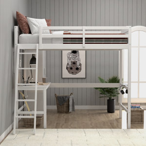 Kogan Twin Loft Bed ( incomplete box 1)