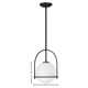 Arie Single Light Glass Dimmable Pendant