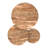 Jaqualine Solid Wood Top Nesting Coffee Table
