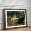 The Lady of Shalott by John William Waterhouse - Framed Print-62763538-62763539