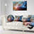 Abstract Reversible Throw Pillow