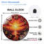 Horloge murale 12 po Sunset