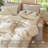 MooMee Lightweight Duvet Cover Set with Zipper Closure 8 Ties 100% Washed Cotton Linen Like Textured Soft Breathable All-Season-111220332-111990382