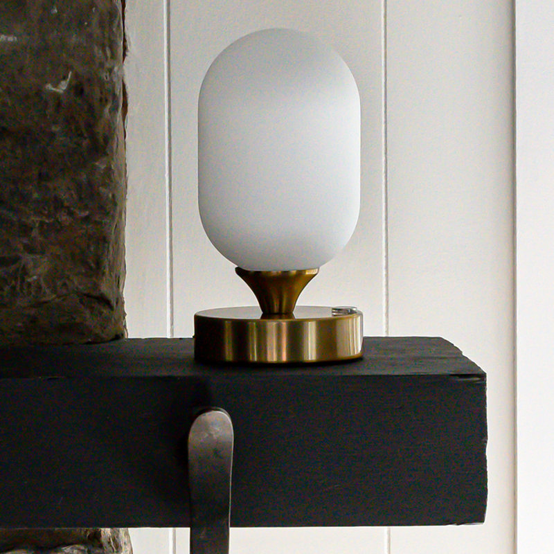 Wint Metal Desk Lamp, Brass Gold