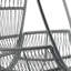 Chaise longue pivotante en osier Reno