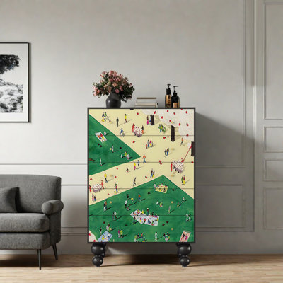 Multi-layer drawers cabinet creative decor cabinet