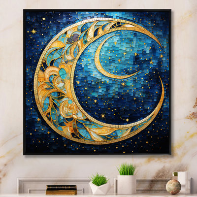 Or et or célestes orbes - art mural de la planète espace